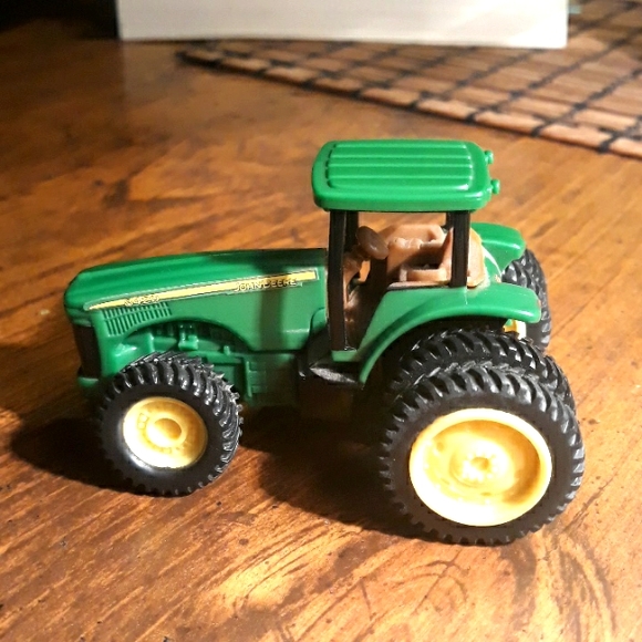 John Deere Toys John Deere Green And Yellow Tractor Plastic
